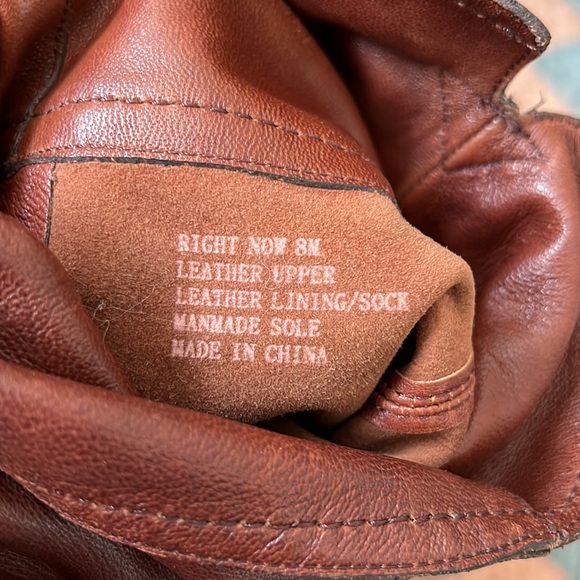 Nicole over the knee or fold down leather boot - Picture 2 of 4